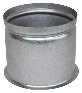 Bertrams Dvojna stenska obloga (Premer: 130 mm, Ogenj aluminiziran, Srebrno-sive barve)