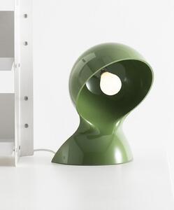 Artemide Namizna svetilka Dalù, zelena, višina 26 cm, E14, Zelena, Dnevna soba / jedilnica, Plastika, Dizajn