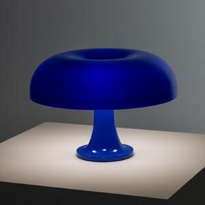 Artemide Namizna svetilka Nessino, temno modra, višina 22 cm, Modra, Dnevna soba / jedilnica, Plastika, Dizajn
