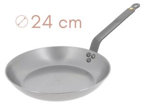 Jeklena ponev - 24 cm MINERAL B De Buyer