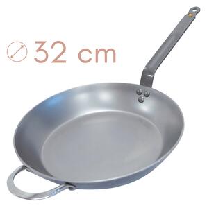 Jeklena ponev - 32 cm MINERAL B De Buyer