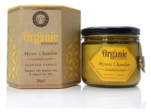 Organic Mysore Chandan - Sandalovina 200 g vjantarnem kozarcu