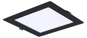 Rabalux 71231 - LED Vgradna svetilka SHAUN LED/18W/230V 22x22 cm črna