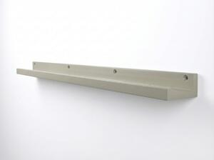 Stenska polica za slike FOTOPLANK 120 cm, bež