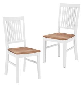 Bessagi Home Set Stolov Antalia, 2-Delno, Bela, Masivno