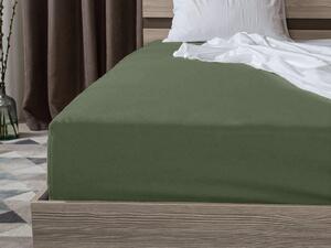 Jersey rjuha EXCLUSIVE temno zelena 90 x 200 cm