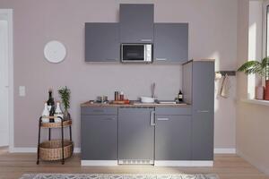 Respekta Kuhinjski Blok Z Aparati Economy, Barva Oreha, Siva