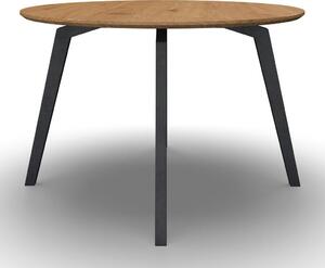 Bessagi Home Jedilna Miza Elian. Ø 120cm, Barva Hrasta