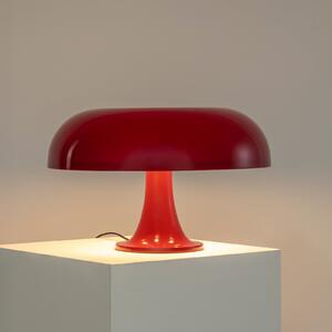 Artemide Namizna svetilka Nesso, rubinasto rdeča, višina 34 cm, E14, Rdeča, Dnevna soba / jedilnica, Plastika, Dizajn