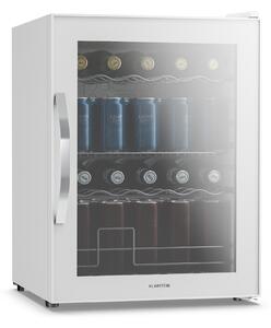 Klarstein Beersafe hladilnik za pijače s steklenimi vrati z ogledalom | 64 x 48 cm | 85 W | 60 litrov | Bela