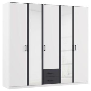 Modern Living Omara Za Oblačila Despina, Bela, Temno Siva