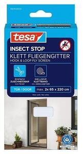 Tesa Insect Stop Vrata za zaščito pred insekti INSECT STOP (Š x V: 65 x 220 cm, Bela, Montaža mreže proti mrčesu: Pritrditev z ježkom)