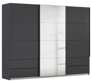 Premium Living Omara Z Drsnimi Vrati Elara, Temno Siva