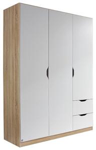 Modern Living Omara S Klasičnimi Vrati Freising, Bela, Barva Hrasta