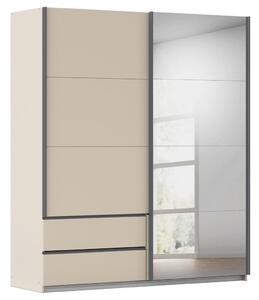 Premium Living Omara Z Drsnimi Vrati Elara, Barva Šampanjca