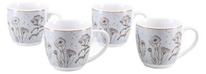 SET SKODELIC ZA KAVO Vintage Flower Stein 4-delni