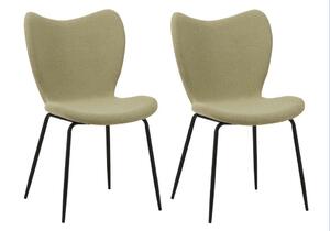 SET STOLOV, tekstil zelena