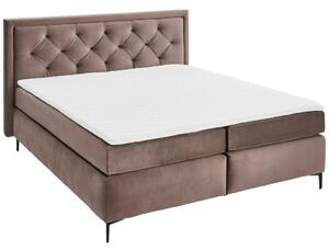 BOXSPRING POSTELJA 160 cm x 200 cm , tekstil bež