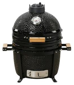 Kamado Bono Žar na oglje Minimo (Premer površine za peko: 34 cm, Črna)