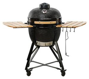 Kamado Bono Žar na oglje Media (Premer površine za peko: 43 cm, Črna)