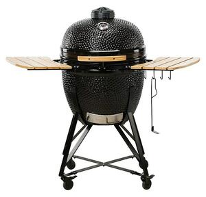 Kamado Bono Žar na oglje Grande (Premer površine za peko: 49 cm, Črna)