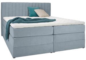 Premium Living Postelja Boxspring Simon, Zelena, 160x200