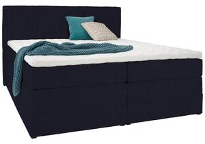 Premium Living Postelja Boxspring Simon, Črna, 160x200