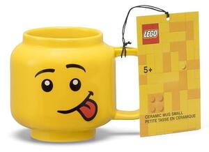 Rumena keramična otroška skodelica 255 ml Head - LEGO®