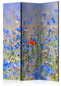 Artgeist Paravan Flower Garden, 3-Delni, Dvostranski