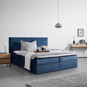 Bessagi Home Postelja Boxspring Kilian, Modra, 180x200