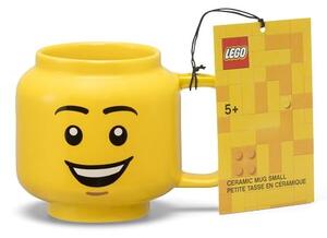 Rumena keramična otroška skodelica 255 ml Head - LEGO®