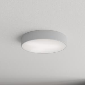 TEMAR LIGHTING Stropna svetilka Cleo 400, IP54, Ø 40 cm siva, zatemnjen, Siva, Dnevna soba / jedilnica, Kovina, Sodobni
