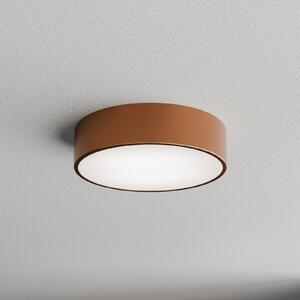 TEMAR LIGHTING Stropna svetilka Cleo 300, Ø 30 cm, baker, zatemnjen, Bakrena, Dnevna soba / jedilnica, Kovina, Sodobni