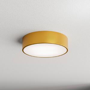 TEMAR LIGHTING Stropna svetilka Cleo 300, IP54, Ø 30 cm zlata, zatemnjen, Zlata / medeninasta, Dnevna soba / jedilnica, Kovina