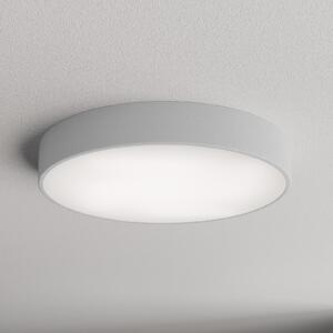 TEMAR LIGHTING Stropna svetilka Cleo 500, Ø 50 cm siva, zatemnjen, Siva, Dnevna soba / jedilnica, Kovina, Sodobni