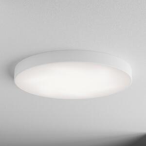 TEMAR LIGHTING Stropna svetilka Cleo, Ø 78 cm, IP20, bela, kovinska, E27, zatemnjen, Bela, Dnevna soba / jedilnica, Kovina, Sodobni