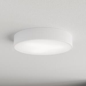 TEMAR LIGHTING Stropna svetilka Cleo, Ø 40 cm, IP20, bela, kovina, E27, zatemnjen, Bela, Dnevna soba / jedilnica, Kovina, Sodobni