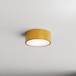 TEMAR LIGHTING Stropna svetilka Cleo 200, zlata, senzor, IP20, Ø 20 cm, E27, zatemnjen, Zlata / medeninasta, Dnevna soba / jedilnica, Kovina, Sodobni