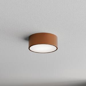TEMAR LIGHTING Stropna svetilka Cleo, Ø 20 cm, IP54, bakrena, kovina, E27, zatemnjen, Bakrena, Kopalnica, Kovina