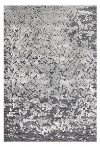 RAVNO TKANA PREPROGA Damast 120/180 cm taftano rjava, naravne barve