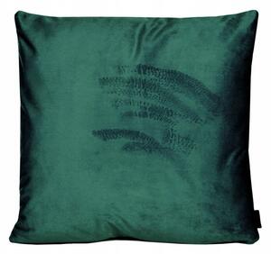 Okrasna prevleka za vzglavnik VELVET 40x40 cm, temno zelena