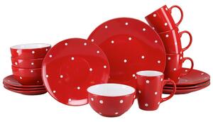 Creatable Kombinirani Servis Polka Dots, 16-Delni