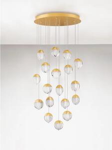 ALICIA LED LUSTER 18X ZLATNA 90W IP20 3000K TRIAC DIMABILNA NL9124126