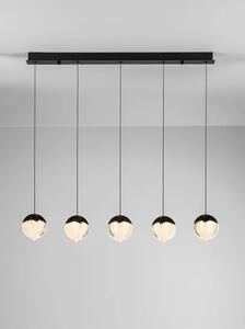 ALICIA LED LUSTER 5X CRNA 25W 3000K IP20 TRIAC DIMABILNA NL9124114