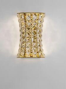 CELYSIA KRISTALNA ZIDNA LED SVJETILJKA ZLATNA 12W IP20 3500K NL9019768