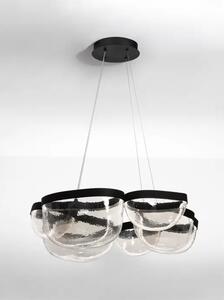 CLAIR LED LUSTER CRNI/STAKLO 65W IP20 3500K NL9187000