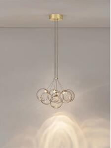 BLAZIK LED LUSTER ZLATNA/STAKLO 28W IP20 2700K TRIAC PRIGUŠLJIVA NL9214169