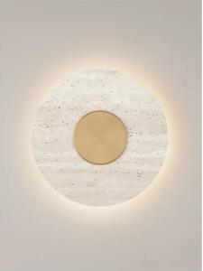 EMBER ZIDNA LED SVJETILJKA TRAVERTIN/ZLATNA 14W IP20 3000K NL9019753