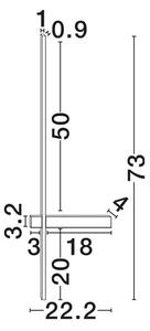 DANESSA ZIDNA LED SVJETILJKA BIJELA 5W IP20 CCT 2700-3000K NL9003012