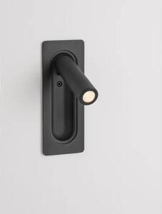 INLITE ZIDNA LED SVJETILJKA CRNA 3W IP20 3000K NL9232220